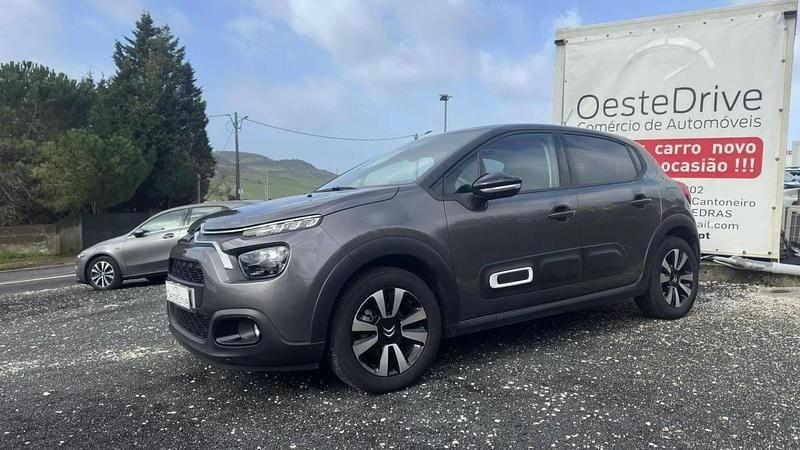 Cinza escuro Usado 2024 Citroën C3 PureTech Citadino | € 14.900 (Bom preço) - Imagem 1/4