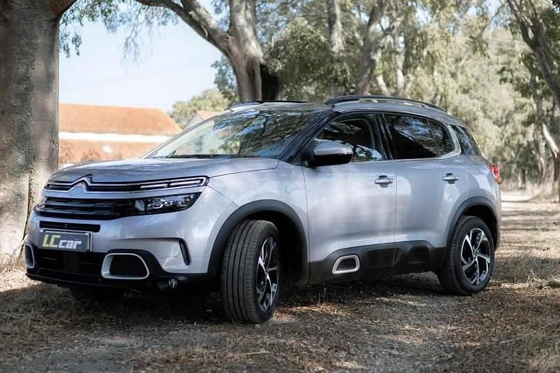 Cinzento Usado 2019 Citroën C5 Aircross PureTech SUV | € 18.850 (Preço justo) - Imagem 1/4