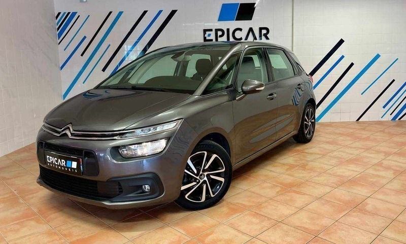 Cinzento Usado 2019 Citroën C4 Feel Monovolume | € 15.900 (Preço elevado) - Imagem 1/4