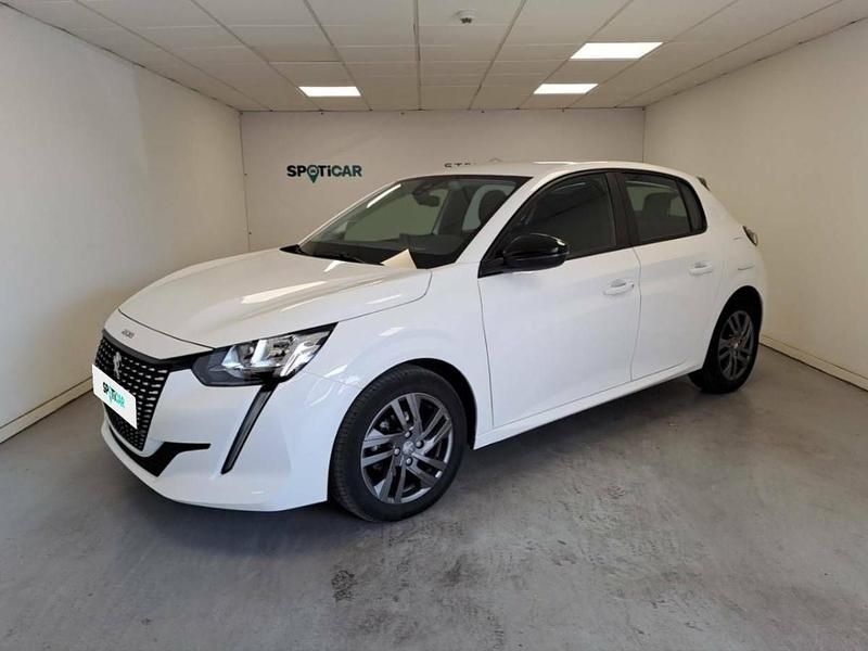 Branco Usado 2022 Peugeot 208 Active Citadino | € 15.500 (Bom preço) - Imagem 1/1