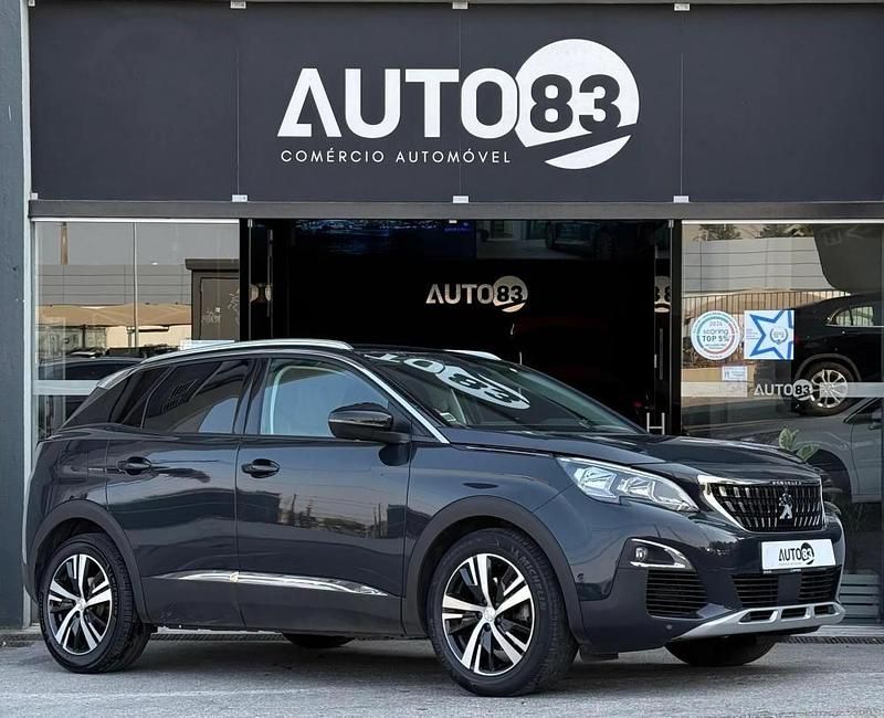 Cinzento Usado 2018 Peugeot 3008 | € 18.490 (Preço justo) - Imagem 1/1