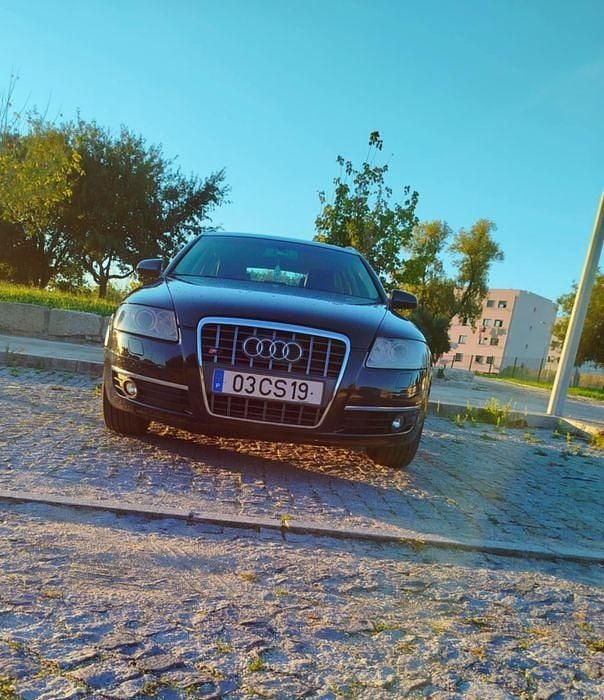 Usado Audi A6 S-Line 140 HP (102 kW) 2007 Preto Sedan