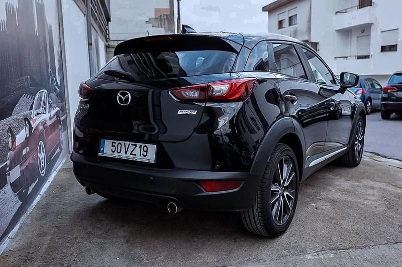 Usado Mazda CX-3 105 HP (77 kW) 2019 Azul SUV