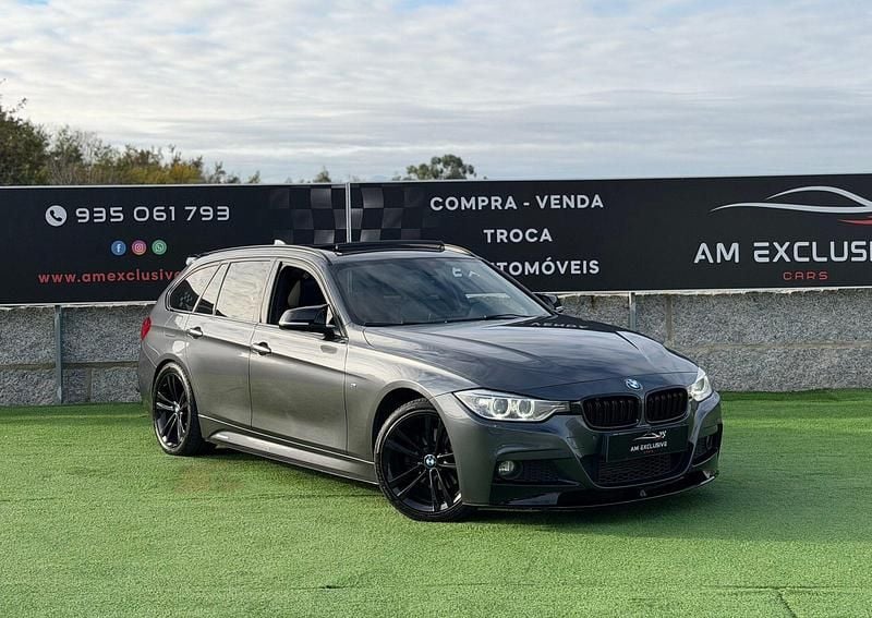 Cinza Usado 2014 BMW 320 Exclusive Carrinha | € 21.990 - Imagem 1/4
