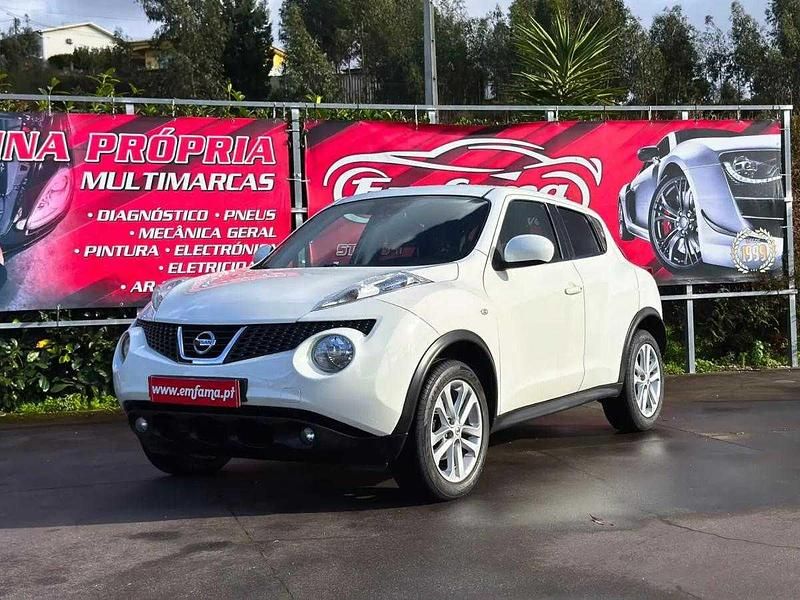 Usado Nissan Juke Acenta 110 HP (80 kW) 2011 Branco SUV