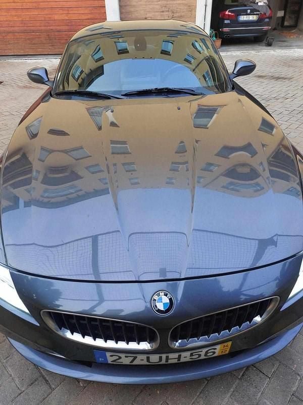 Usado BMW Z4 156 HP (114 kW) 2014 Cinzento Cabrios