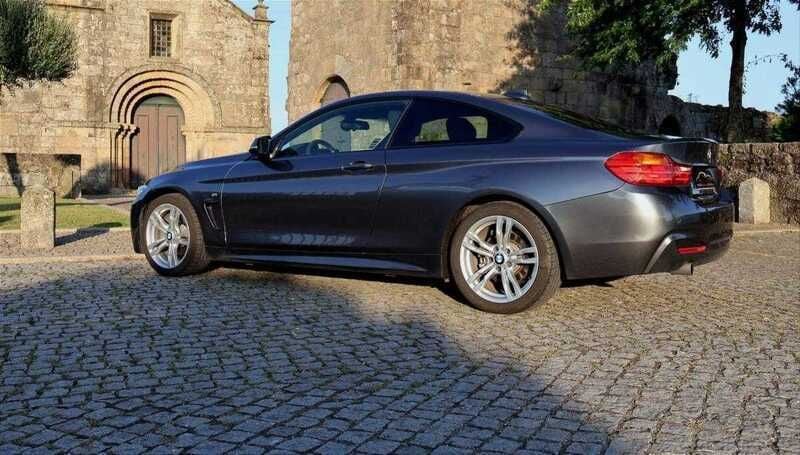 Usado BMW 420 184 HP (135 kW) 2014 Cinzento Coupé