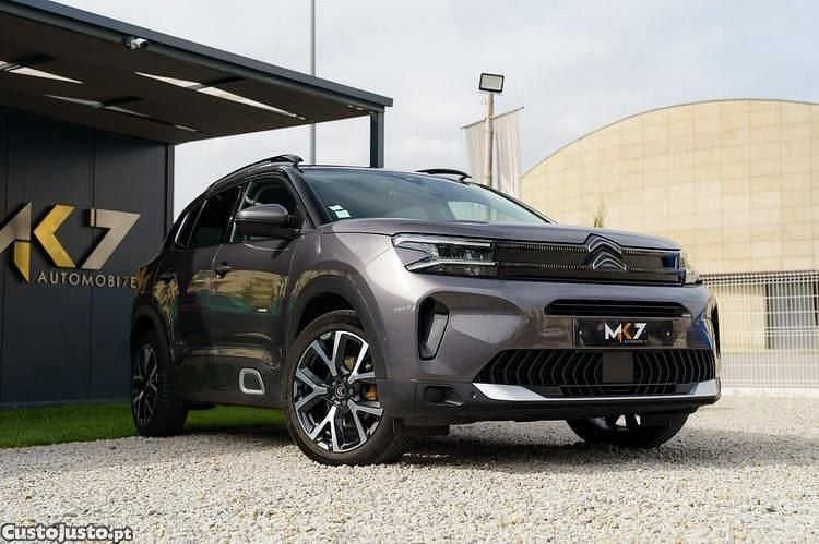 Cinza Usado 2020 Citroën C5 Aircross Shine SUV | € 22.990 (Preço justo) - Imagem 1/1