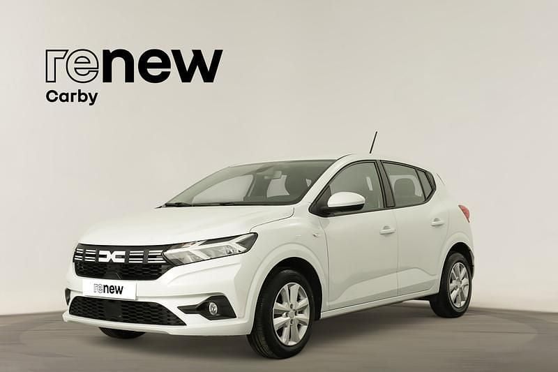 Branco Usado 2024 Dacia Sandero Expression Citadino | € 17.290 (Preço justo) - Imagem 1/4