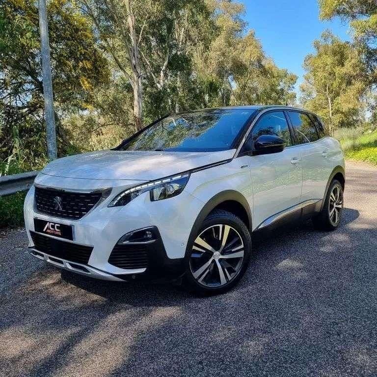 Branco Usado 2019 Peugeot 3008 GT-line SUV | € 20.900 (Preço justo) - Imagem 1/4