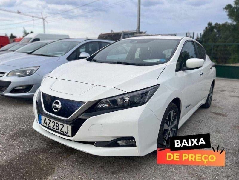 Branco Usado 2018 Nissan Leaf N-Connecta Citadino | € 18.500 - Imagem 1/4