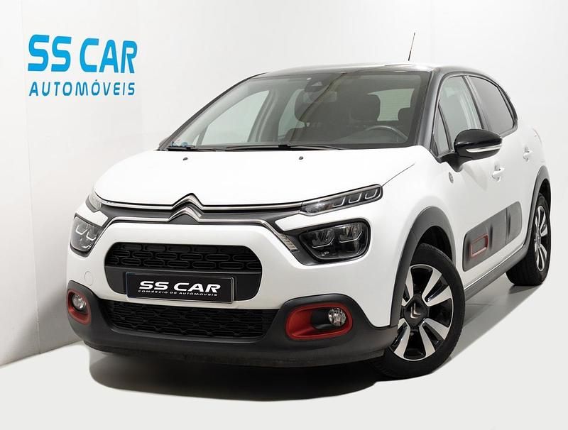Branco Usado 2021 Citroën C3 Feel Citadino | € 9.990 (Super Preço) - Imagem 1/4