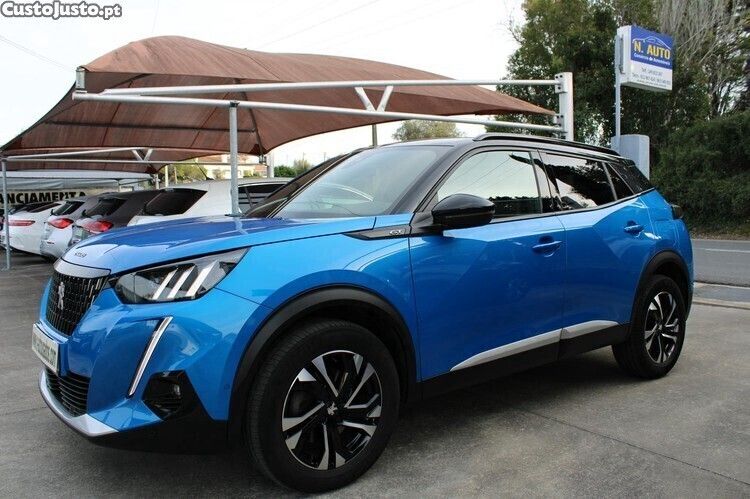 Azul Usado 2021 Peugeot 2008 GT SUV | € 25.500 (Preço elevado) - Imagem 1/1