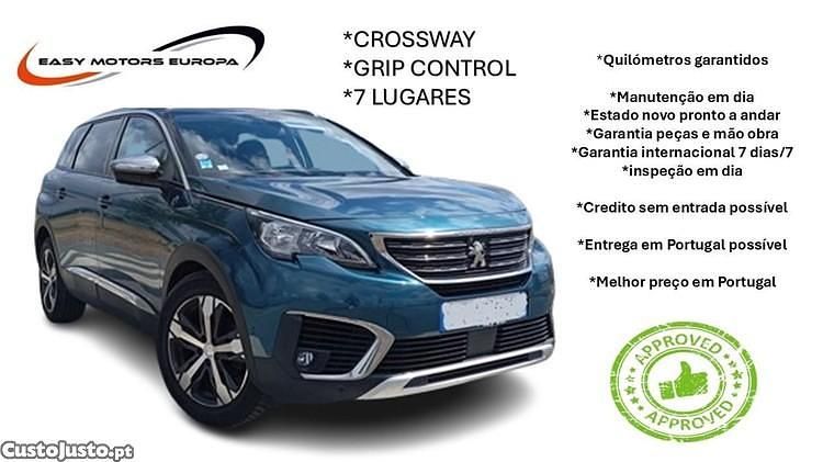 Azul Usado 2019 Peugeot 5008 Crossway Monovolume | € 18.990 (Preço justo) - Imagem 1/1