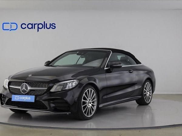 Preto Usado 2020 Mercedes C200 AMG line Cabrios | € 39.900 (Preço justo) - Imagem 1/4