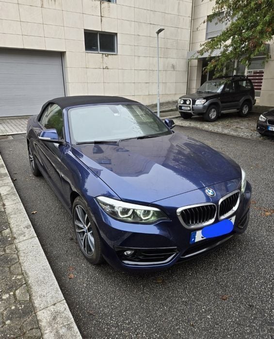 Usado 2018 BMW 218 Sport Line Cabrios | € 21.900 - Imagem 1/4