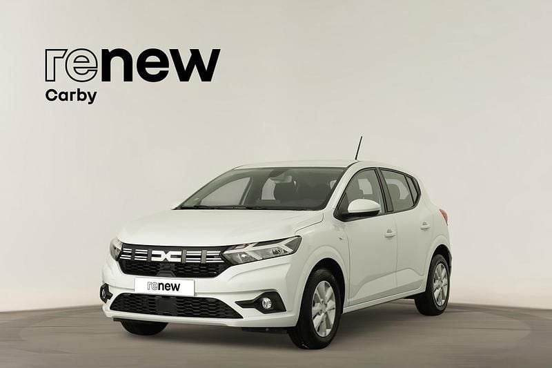 Branco Usado 2024 Dacia Sandero Expression Citadino | € 16.490 (Preço justo) - Imagem 1/4