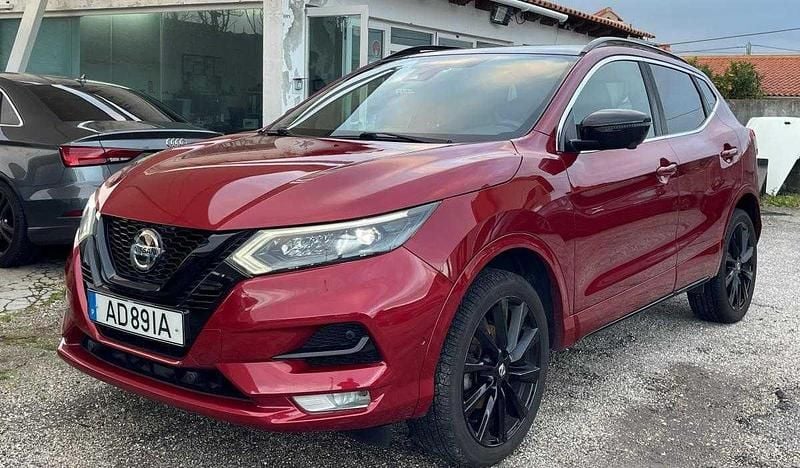 Vermelho Usado 2020 Nissan Qashqai N-TEC SUV | € 21.750 (Preço elevado) - Imagem 1/4