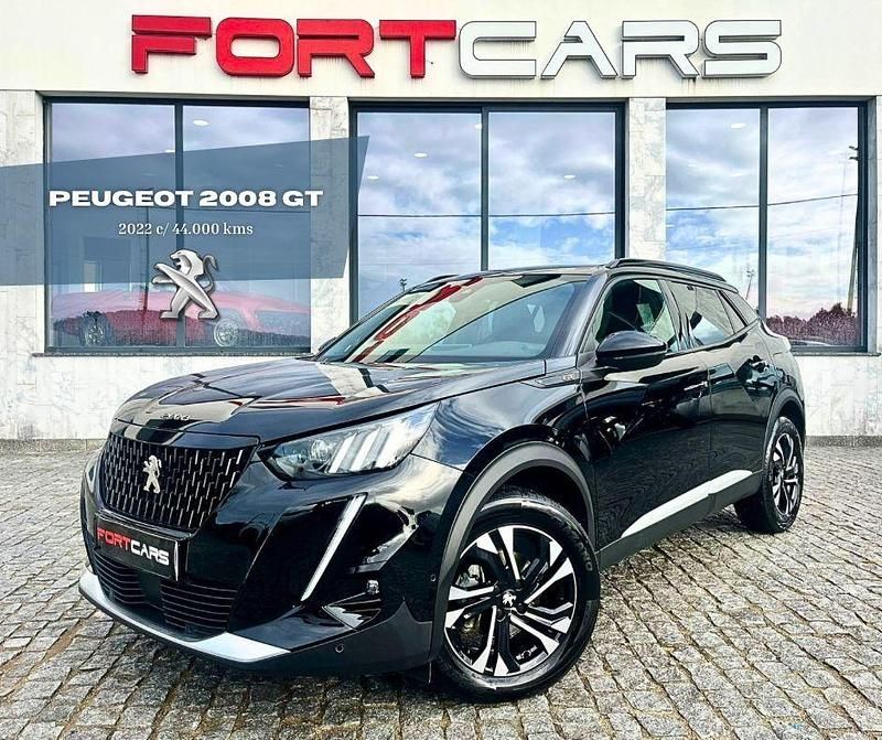 Preto Usado 2022 Peugeot 2008 GT-line SUV | € 21.990 (Preço justo) - Imagem 1/4