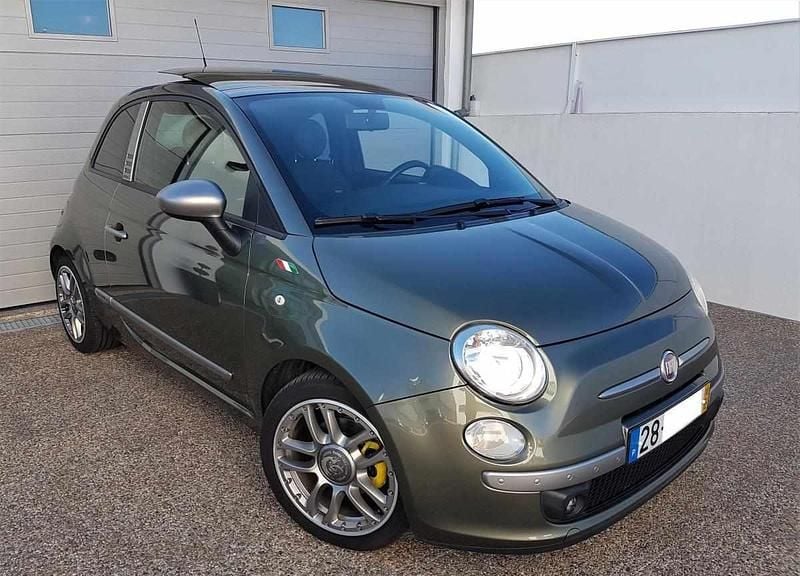 Verde Usado 2010 Fiat 500 Citadino | € 7.500 (Preço justo) - Imagem 1/4