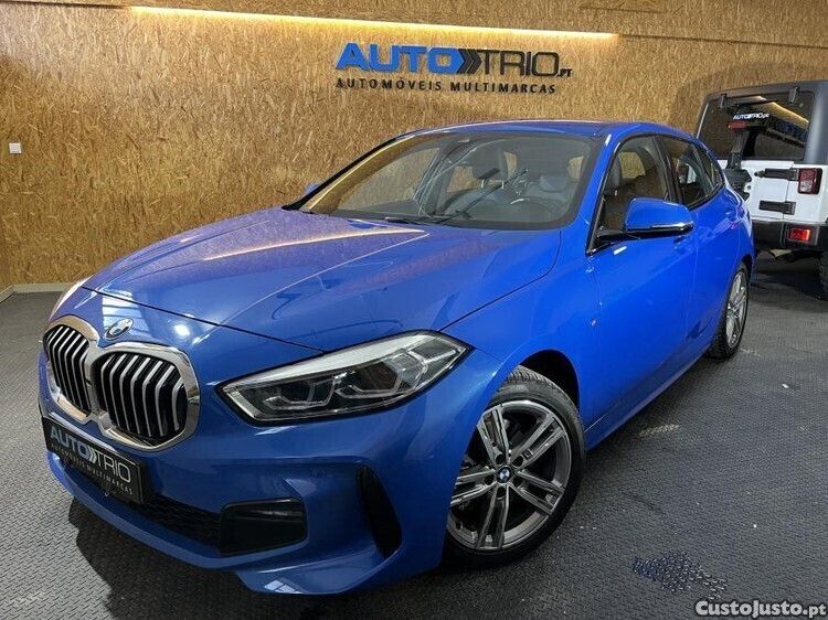 Azul Usado 2020 BMW 116 Citadino | € 20.900 (Preço justo) - Imagem 1/1