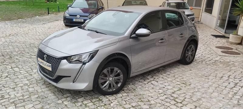 Cinza prata Usado 2021 Peugeot e-208 Active Citadino | € 14.990 (Bom preço) - Imagem 1/4