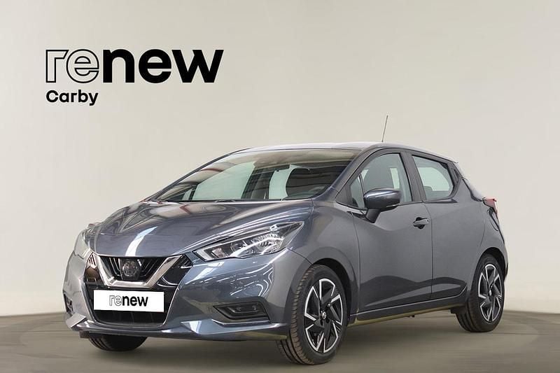 Cinzento Usado 2022 Nissan Micra Acenta | € 15.490 - Imagem 1/4