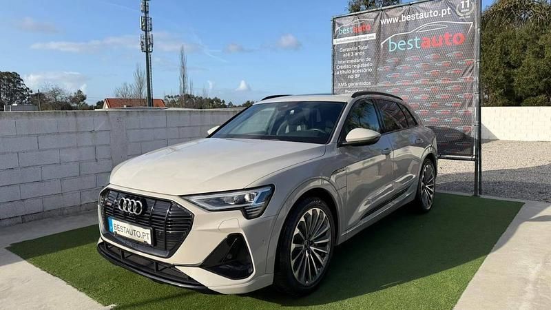 Usado Audi e-tron S-Line 300 kW (408 HP) 2020 Cinza SUV