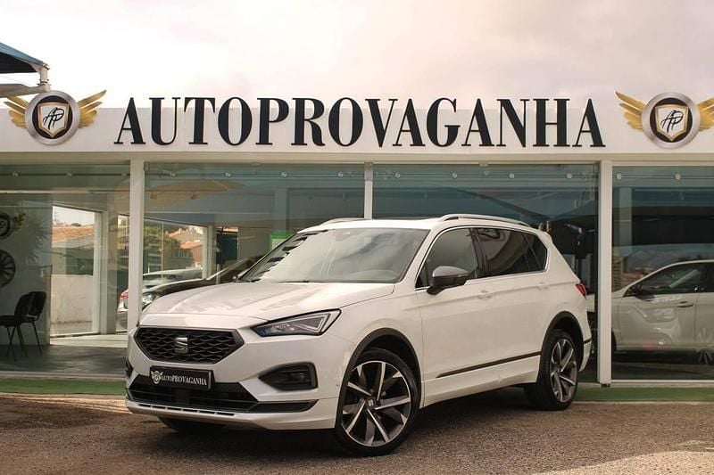 Branco Usado 2021 Seat Tarraco FR SUV | € 24.900 - Imagem 1/4