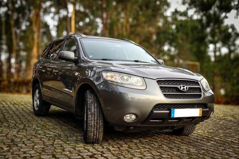 Cinzento Usado 2007 Hyundai Santa Fe SUV | € 12.500 - Imagem 1/4