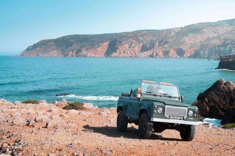Verde Usado 1995 Land Rover Defender SUV | € 42.900 - Imagem 1/4