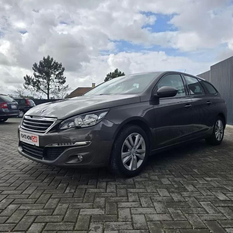 Castanho Usado 2015 Peugeot 308 Allure Carrinha | € 10.250 (Preço justo) - Imagem 1/4