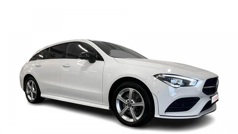 Branco Usado 2022 Mercedes CLA250 Shooting Brake AMG line Carrinha | € 29.990 - Imagem 1/4