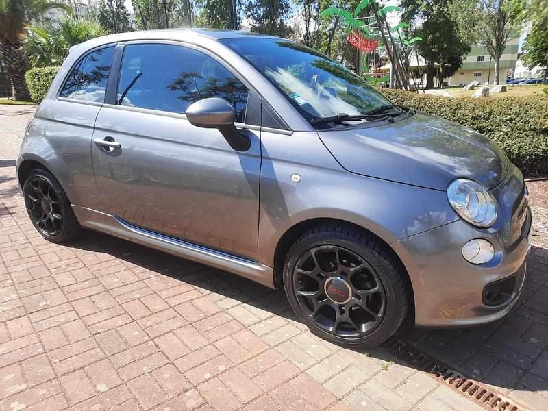 Cinzento Usado 2013 Fiat 500 | € 8.980 (Preço justo) - Imagem 1/4