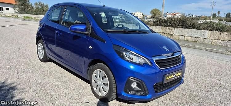 Azul Usado 2018 Peugeot 108 Active | € 8.750 - Imagem 1/1