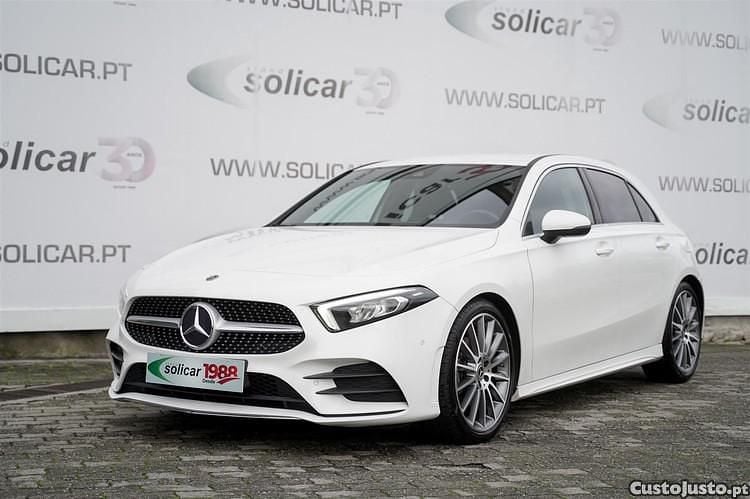 Branco Usado 2020 Mercedes A180 AMG line Citadino | € 25.500 (Preço justo) - Imagem 1/1