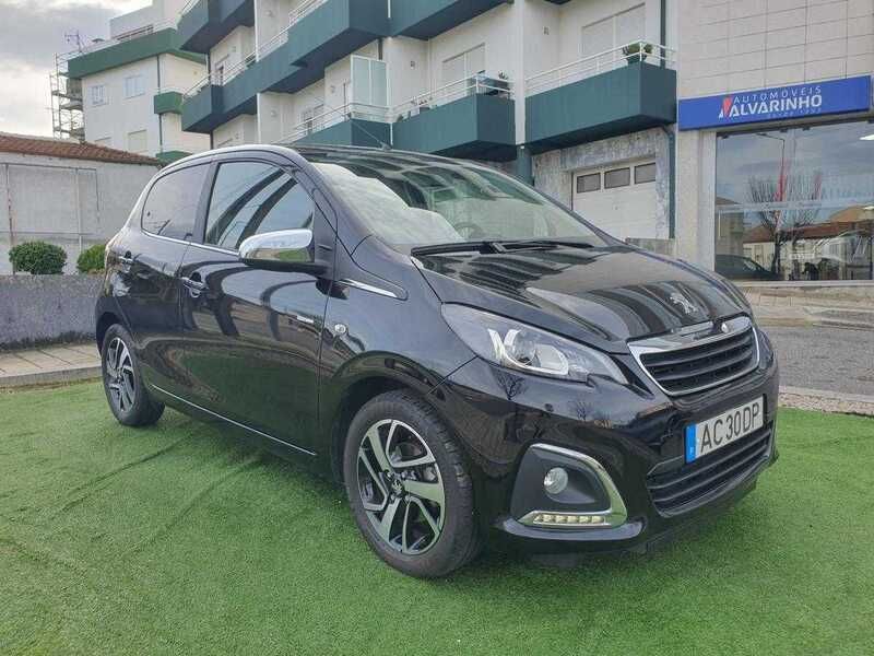 Preto Usado 2020 Peugeot 108 Style Citadino | € 13.950 (Caro) - Imagem 1/4