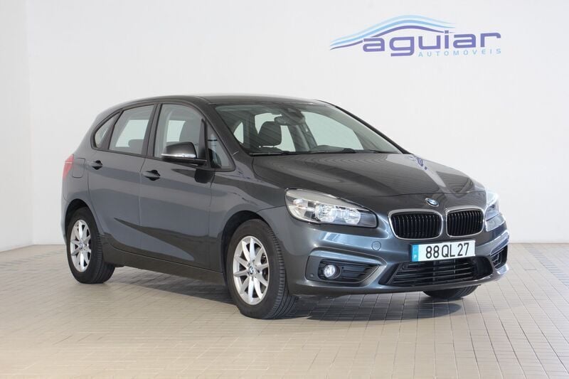 Cinza Usado 2015 BMW 216 Active Tourer Monovolume | € 14.900 (Preço justo) - Imagem 1/4