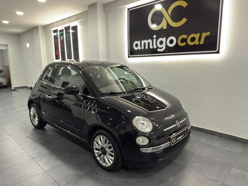 Preto Usado 2015 Fiat 500 Lounge Citadino | € 9.950 (Preço justo) - Imagem 1/4