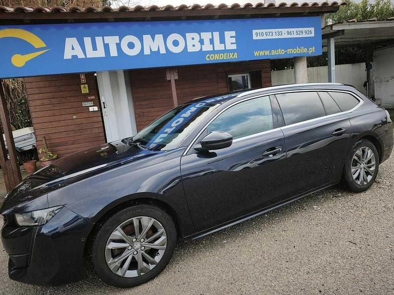 Azul Usado 2019 Peugeot 508 SW Carrinha | € 13.950 (Super Preço) - Imagem 1/4