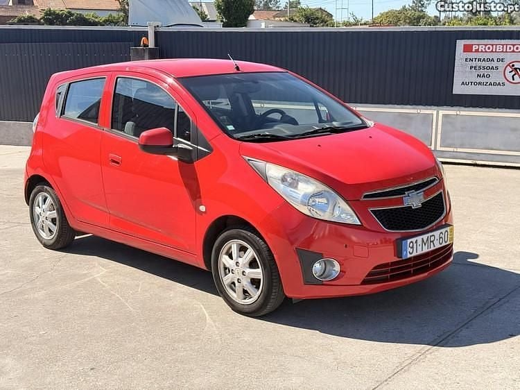 Vermelho Usado 2012 Chevrolet Spark Citadino | € 3.990 (Super Preço) - Imagem 1/1