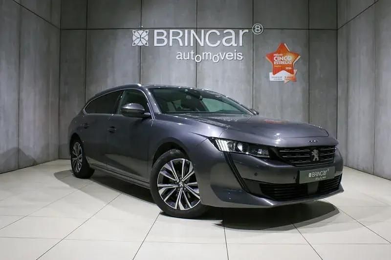 Cinza Usado 2021 Peugeot 508 SW Allure Carrinha | € 16.890 - Imagem 1/4