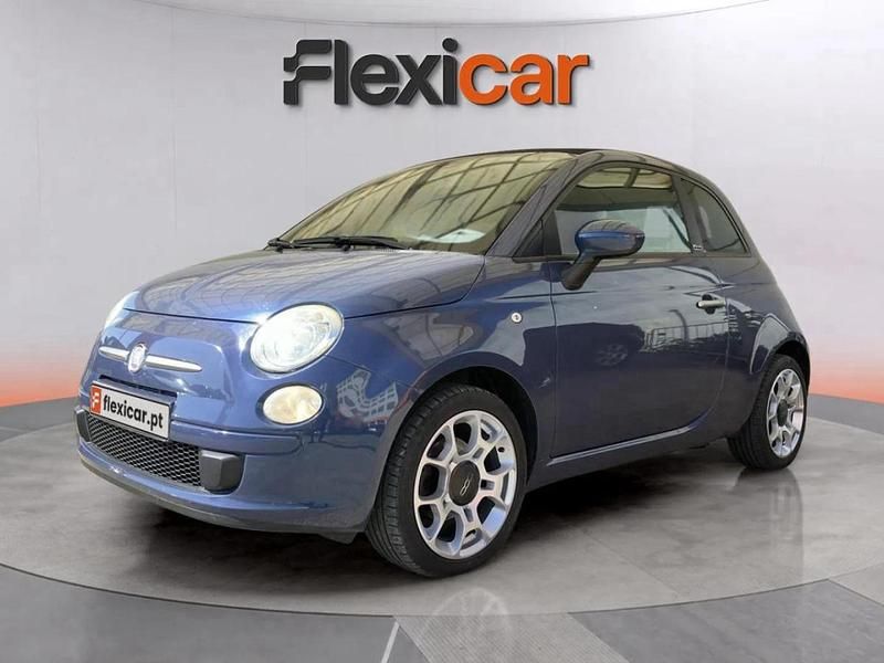 Usado Fiat 500C Lounge 105 HP (77 kW) 2011 Azul Cabrios