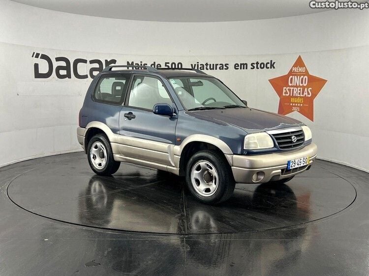 Azul Usado 2001 Suzuki Grand Vitara SUV | € 3.000 - Imagem 1/1