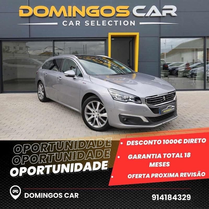Cinzento Usado 2016 Peugeot 508 SW Carrinha | € 13.950 - Imagem 1/4