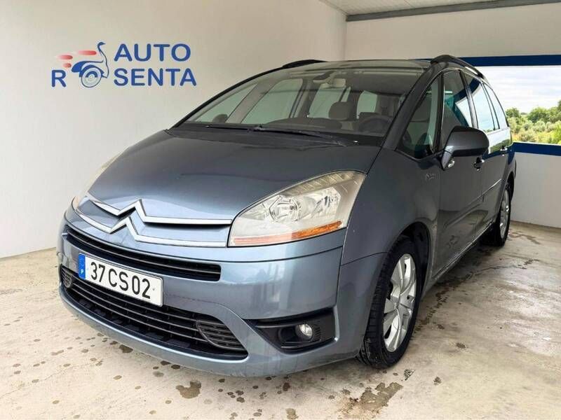 Azul Usado 2007 Citroën Grand C4 Picasso Monovolume | € 7.900 (Caro) - Imagem 1/4