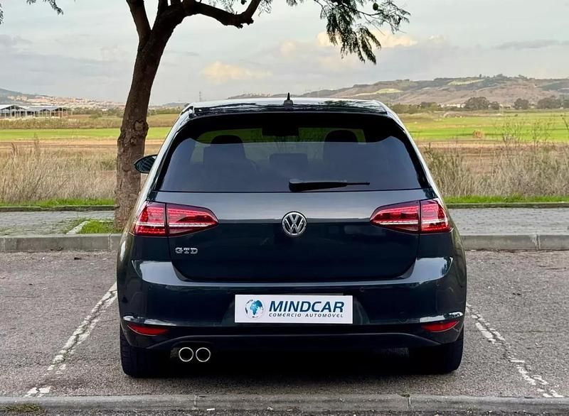 Usado VW Golf GTD 184 HP (135 kW) 2015 Preto Coupé