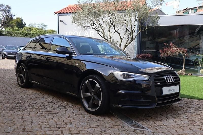 Preto Usado 2015 Audi A6 S-Line Carrinha | € 24.950 (Preço justo) - Imagem 1/4