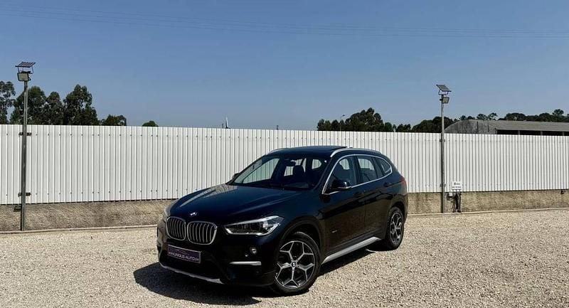 Preto Usado 2017 BMW X1 xLine SUV | € 19.500 (Bom preço) - Imagem 1/4