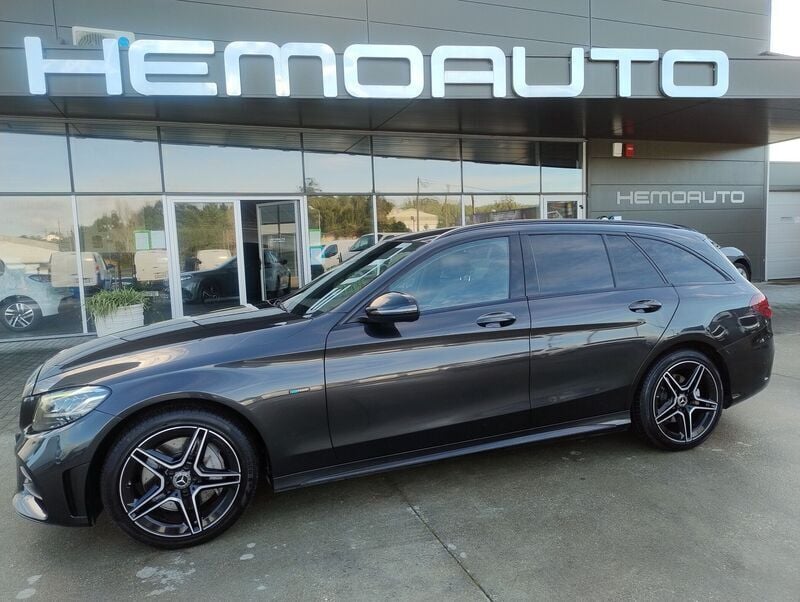 Antracite Usado 2021 Mercedes C300 AMG line Carrinha | € 38.990 - Imagem 1/4